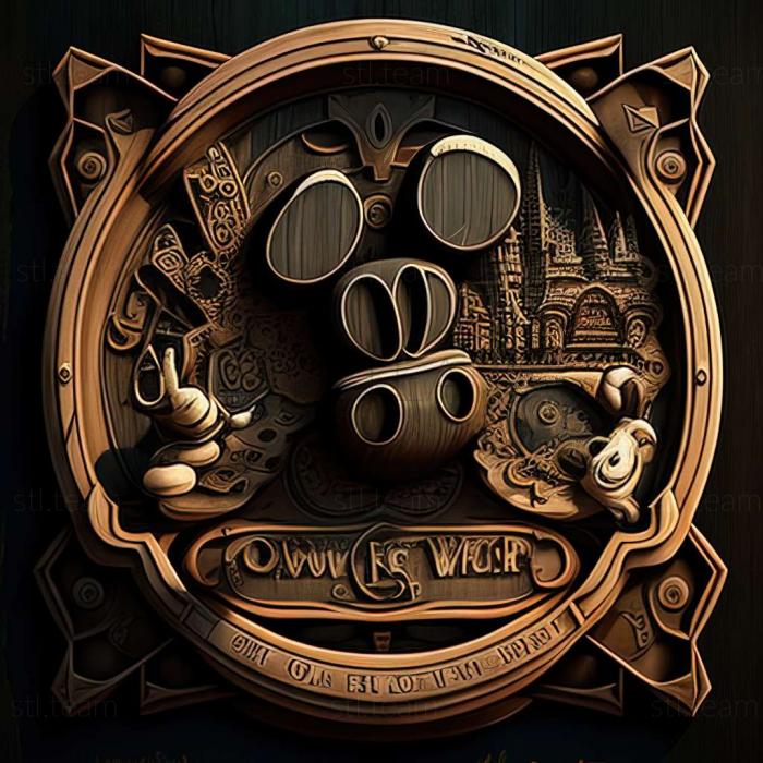 3D model Epic Mickey 2 The Power of Two game (STL)